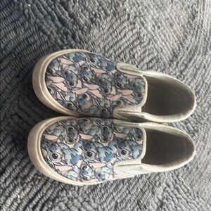 Slip-On Sneakers with Cartoon Print